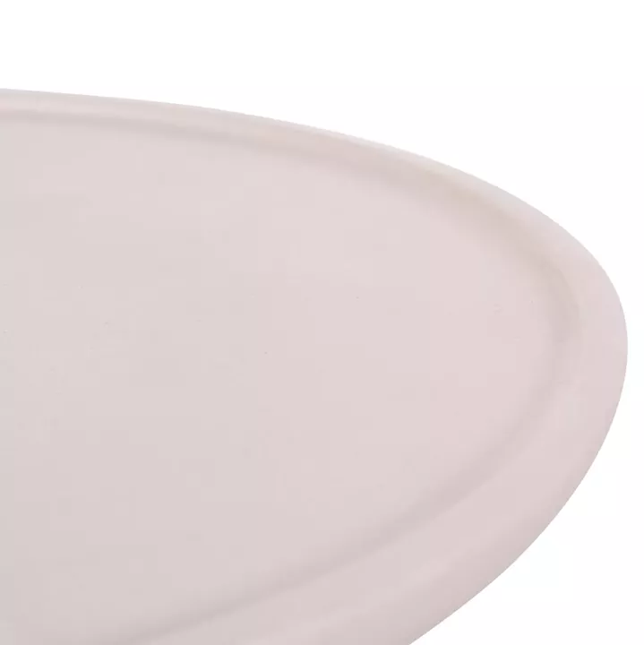 ΒΟΗΘΗΤΙΚΟ ΤΡΑΠΕΖΙ TRED HM18168.02 FIBER CEMENT ΛΕΥΚΟ-ΦΥΣΙΚΟ RATTAN--Φ49x30Υεκ.