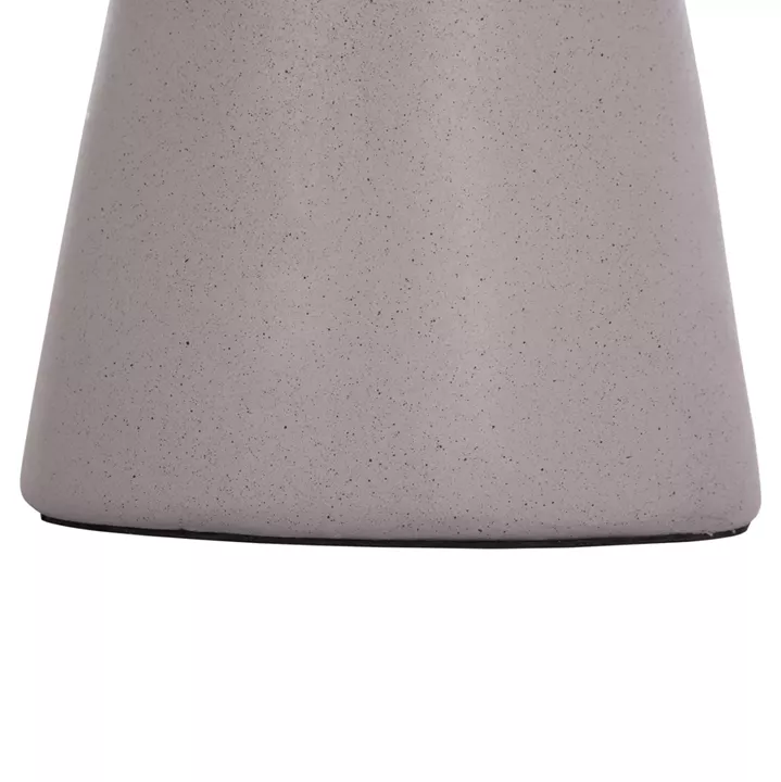 ΒΟΗΘΗΤΙΚΟ ΤΡΑΠΕΖΙ TRED HM18168.03 FIBER CEMENT ΓΚΡΙ-ΦΥΣΙΚΟ RATTAN--Φ49x30Υεκ.