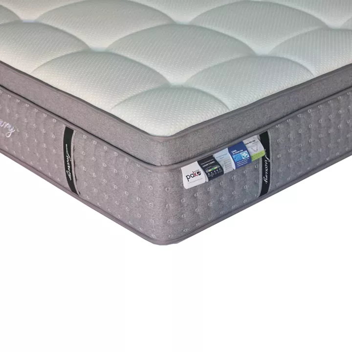 Mattress Luxury pakoworld 5 zone pocket spring+gel memory foam+latex 34-36cm 150x200cm