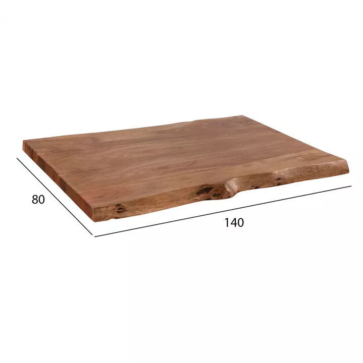 Table's Desktop 140x80x4 HM8465.11 from solid wood acacia