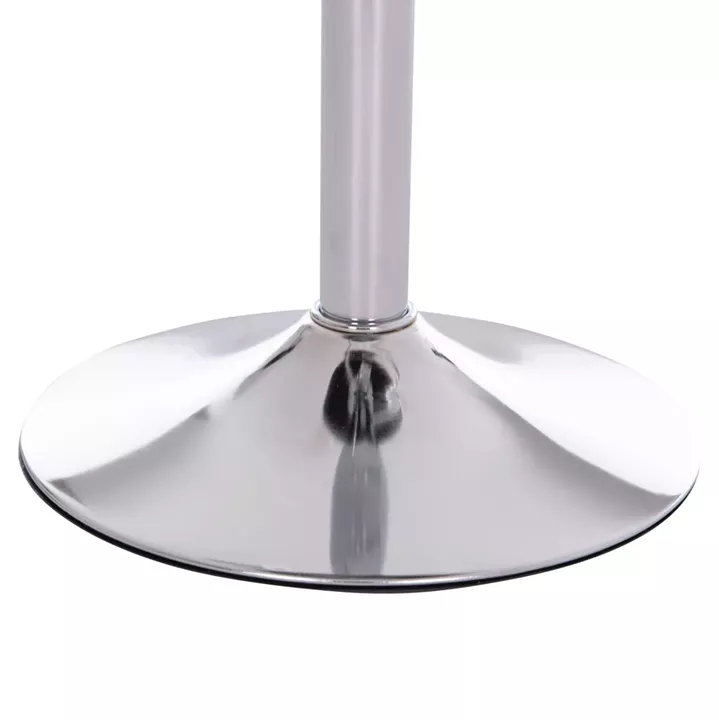 BAR STOOL SWIVEL REA HM203.21 WITH SUSPENSION-BLACK PU 54x47x96Hcm.