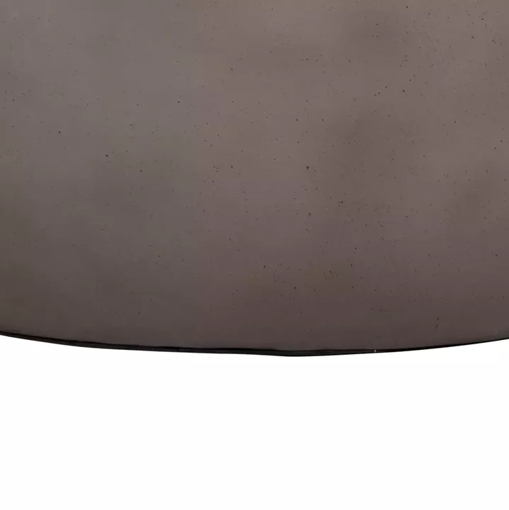 COFFEE TABLE ROUND ALLAN HM18162.03 FIBER CEMENT IN GREY--Φ92x49Hcm.