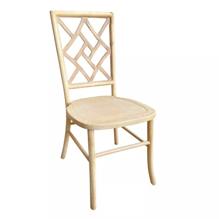 CHAIR TOON WOOD IN WHITEWASH AND PLYWOOD SEAT 44.5x48x96Ηcm.ΗΜ9410.05
