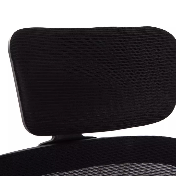 ΚΑΡΕΚΛΑ ΓΡΑΦΕΙΟΥ BASTON HM18236.01 ΜΑΥΡΟ MESH & PP ΣΚΕΛΕΤΟΣ 64x60x117-127Υεκ.