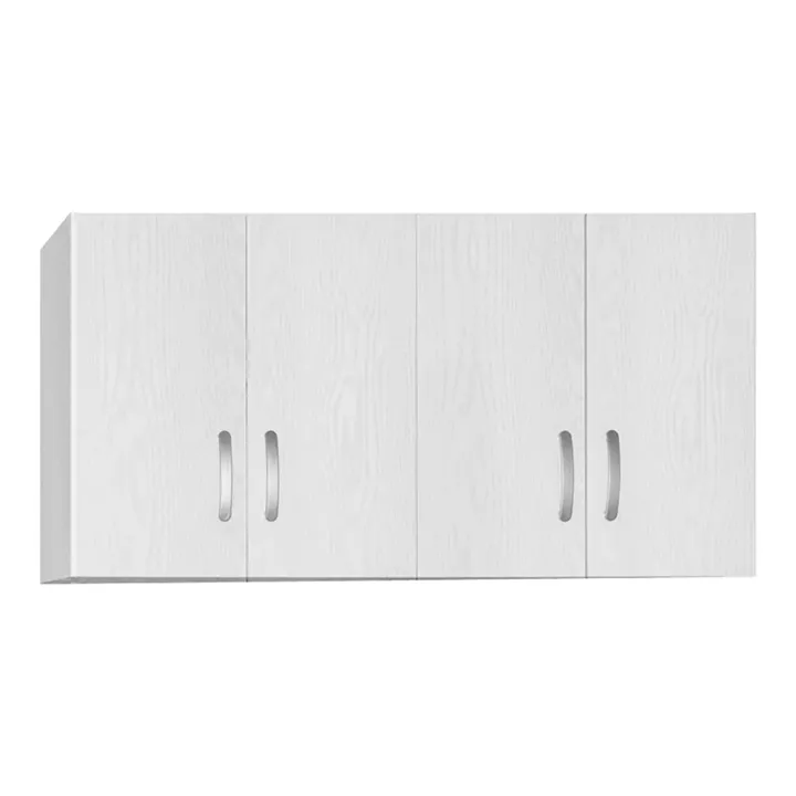 Cabinet Zelia pakoworld 4 doors white color 120x42x60cm