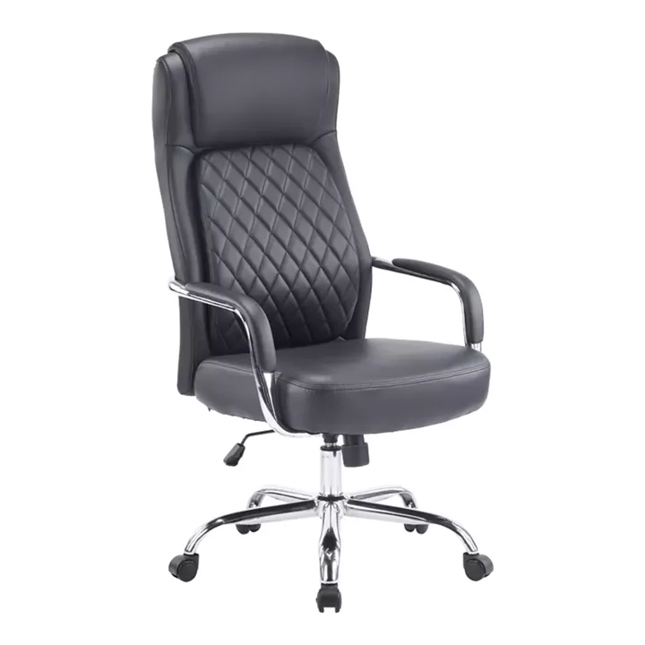 Manager office chair Rianda pakoworld black pu 70x6x116-124cm