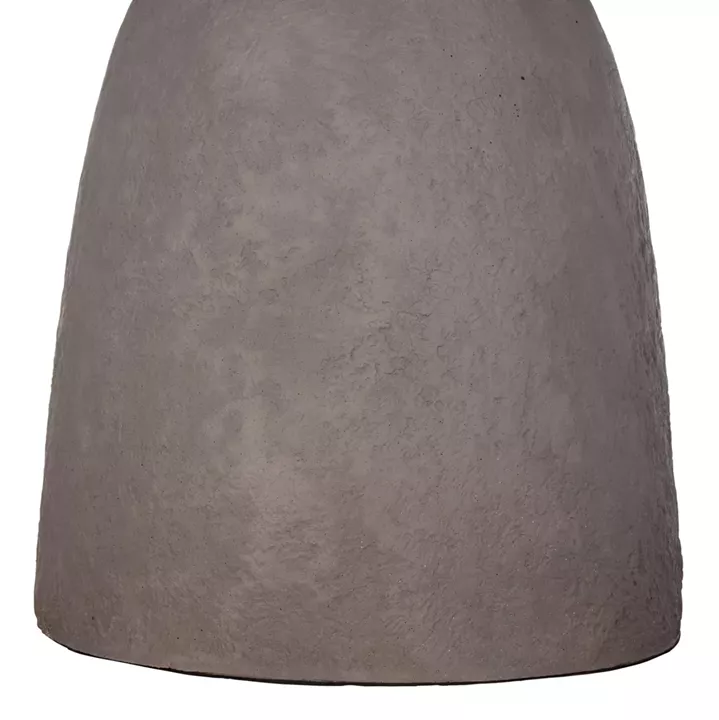 DINING TABLE ROUND SEPPO HM18154.03 FIBER CEMENT IN GREY--Φ119,5x75,5Hcm.