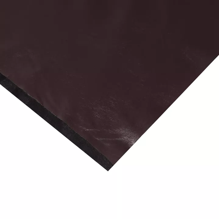 PU LEATHER IN DARK BROWN HM18332.01 147cm. WIDTH