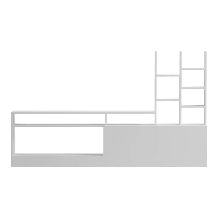 Seruno pakoworld TV unit in white 170x25x100cm