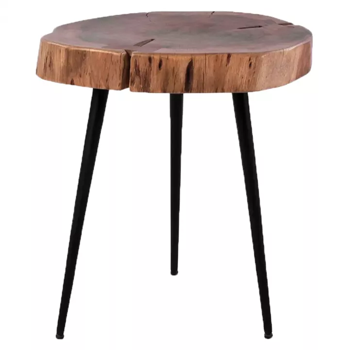3-LEG COFFEE TABLE PAXTON HM8369.11 SOLID ACACIA NATURAL