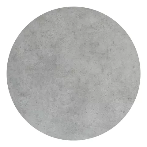 HPL TABLETOP HM6351.32 ROUND IN CEMENT Φ120cm.