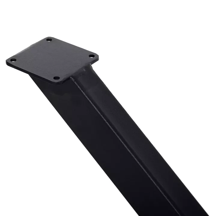 TABLE BASE/LEGS METAL IN CROSS DESIGN HM6255 FOR TABLETOP 120x80cm--BLACK