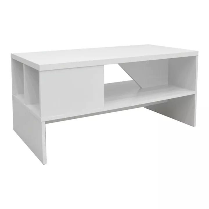 Coffee table Naya pakoworld in white color 93x46x43cm