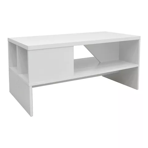 Coffee table Naya pakoworld in white color 93x46x43cm