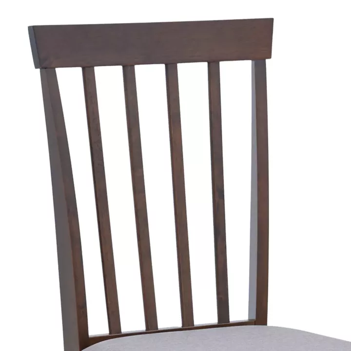 Houston chair pakoworld in walnut shade 40x49x94cm