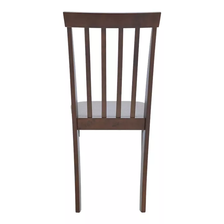 Houston chair pakoworld in walnut shade 40x49x94cm