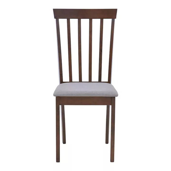 Houston chair pakoworld in walnut shade 40x49x94cm