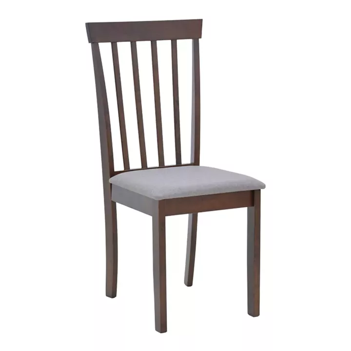 Houston chair pakoworld in walnut shade 40x49x94cm