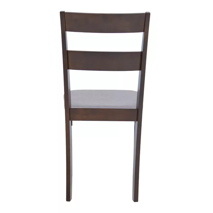 Dallan chair pakoworld in walnut shade 40x47.5x89cm