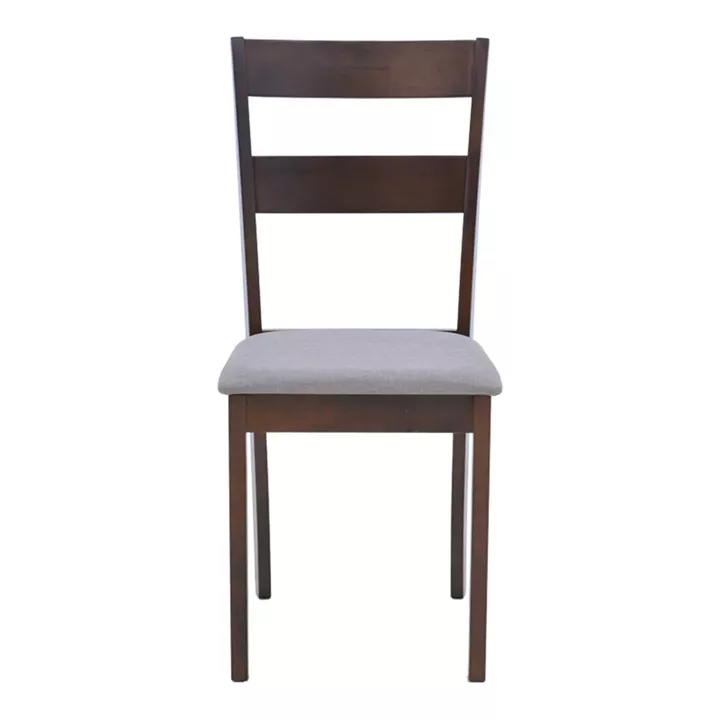 Dallan chair pakoworld in walnut shade 40x47.5x89cm