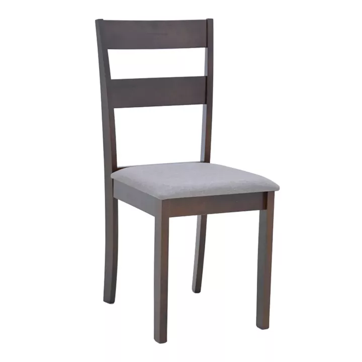 Dallan chair pakoworld in walnut shade 40x47.5x89cm