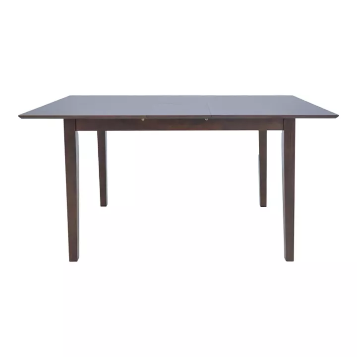 Mabor pakoworld extendable wood table in walnut color 120-150x80x73.8cm