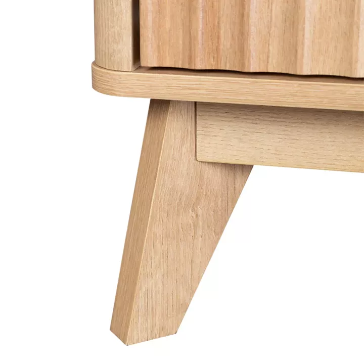 Hamea pakoworld mdf coffee table in natural shade 110x55.2x45cm