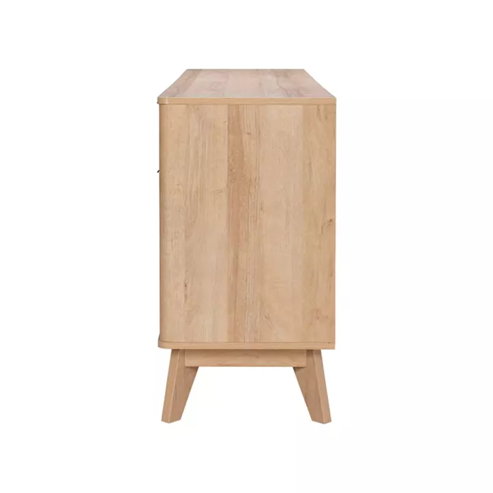 Hamea pakoworld mdf sideboard in natural shade 150x39.5x73cm