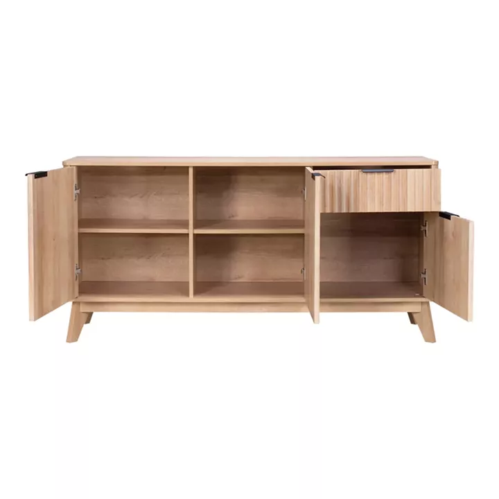 Hamea pakoworld mdf sideboard in natural shade 150x39.5x73cm