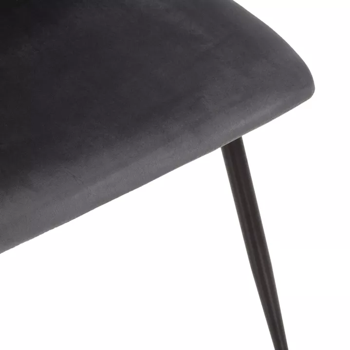 ΣΕΤ ΤΡΑΠΕΖΑΡΙΑΣ 5ΤΜΧ LATRELL HM21192 ΤΡΑΠΕΖΙ ΚΕΡΑΜΙΚΟ TOP-ΒΕΛΟΥΔΟ ΓΚΡΙ ΚΑΡΕΚΛΕΣ
