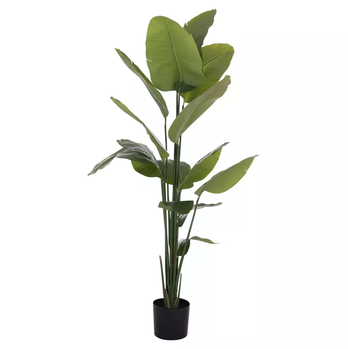 DECORATIVE SYNTHETIC PLANT IN POT HM4739 STRELITZIA Φ18x172Hcm.