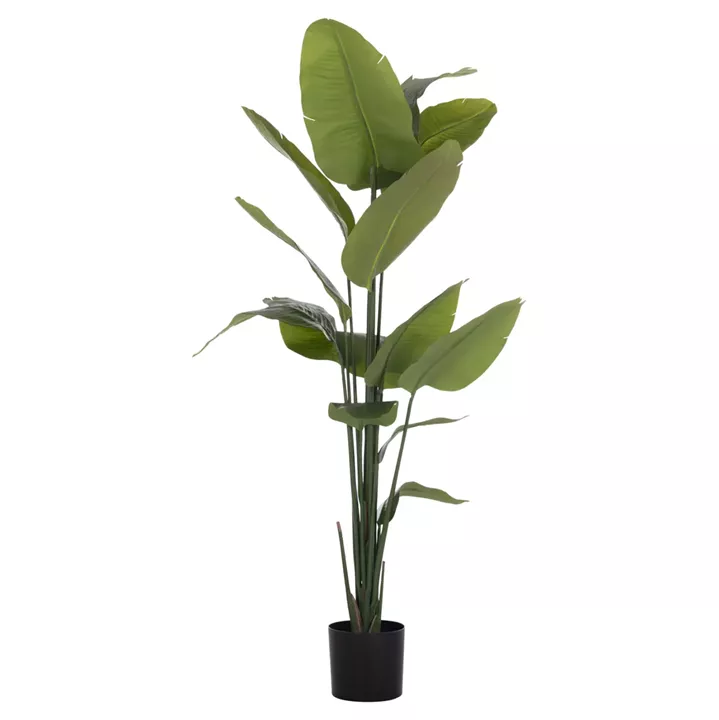 DECORATIVE SYNTHETIC PLANT IN POT HM4739 STRELITZIA Φ18x172Hcm.