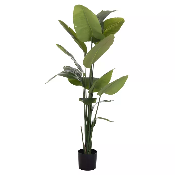 DECORATIVE SYNTHETIC PLANT IN POT HM4739 STRELITZIA Φ18x172Hcm.