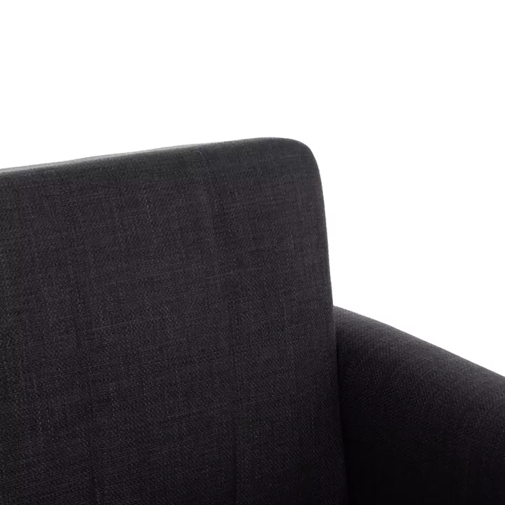 SOFA-BED 2-SEATER WITH STORAGE SPACE NIKKO HM3293.01 GREY FABRIC 144x75x84Hcm.