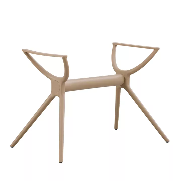 POLYPROPYLENE-METAL TABLE BASE CAPPUCCINO HM463.04 FOR TABLETOP 120X80cm.