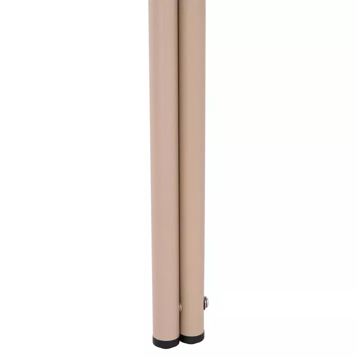 OUTDOOR SQUARE ALUMINUM TABLE RACHEL HM6338.04 CHAMPAGNE COLOR 80x80x76Hcm.