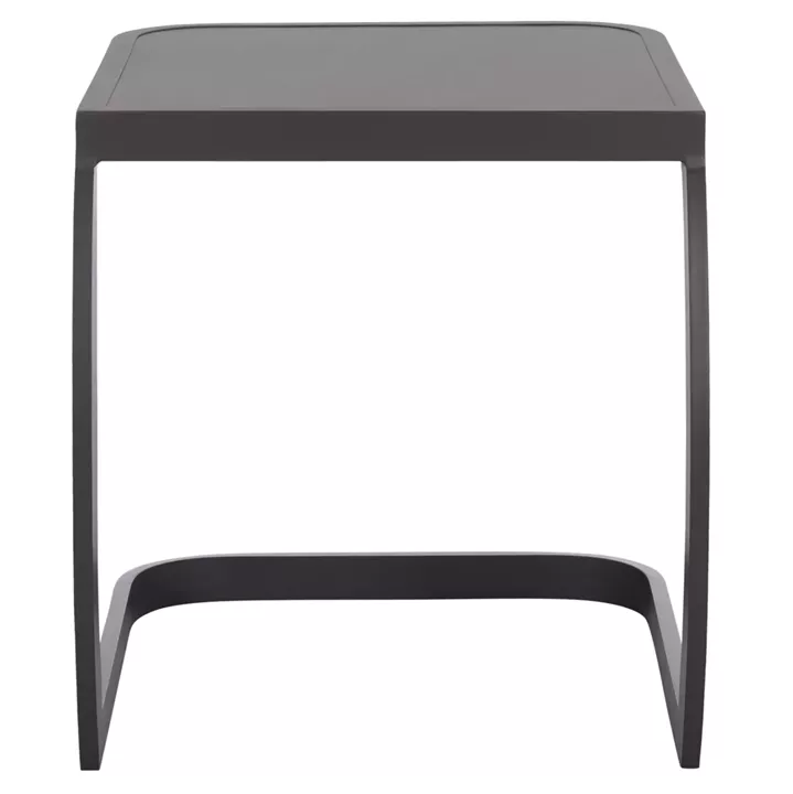 SUNBED SIDE TABLE RICKON HM6324.01 ALUMINUM IN GREY COLOR 45x48x49.5Hcm.