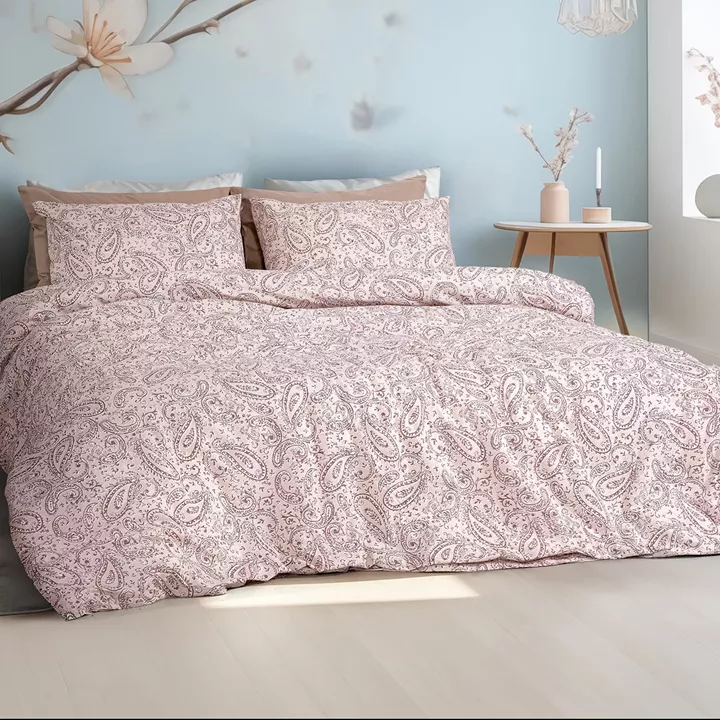 Beauty Home Σετ παπλωματοθήκη υπέρδιπλη Sylia Art 12256 220x250 Μπεζ