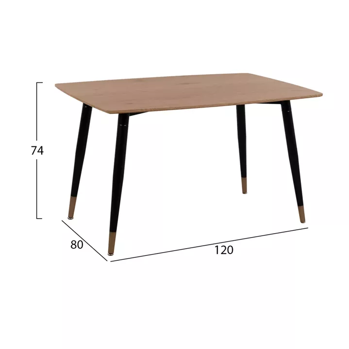 DINING SET 5PCS ALIZA HM11196.03 MDF TOP--VELVET IN CYPRESS GREEN & METAL IN BLACK