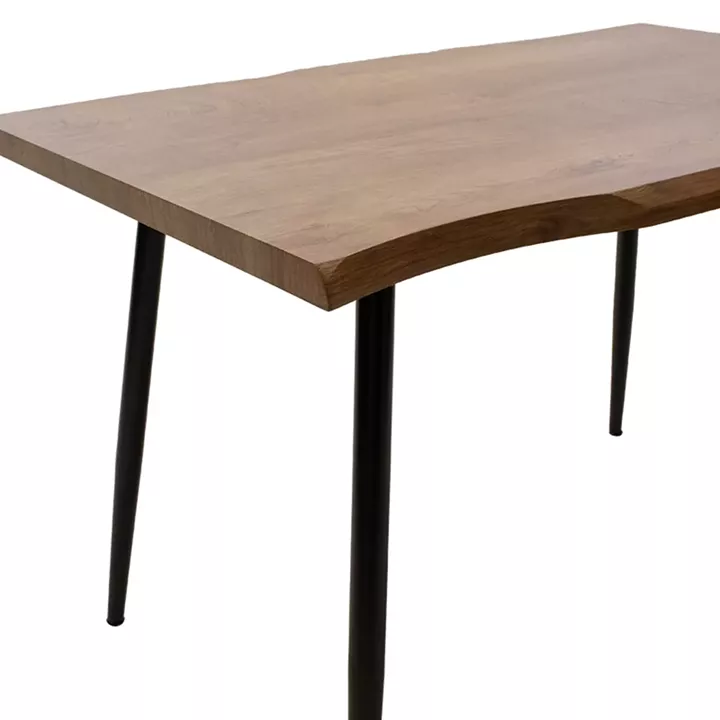 Τραπεζαρία Neve-Parker pakoworld σετ 5τμχ 120x80x75εκ