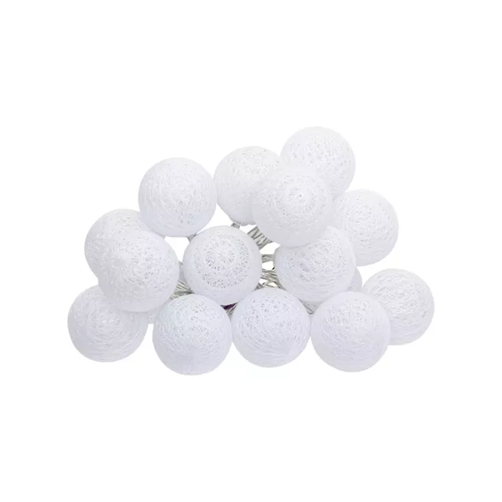 Deco led lamps Batoni pakoworld pvc in white color D3.5x260cm