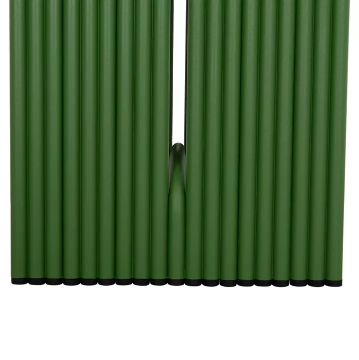 STOOL SERIES INTREPID HM6325.07 ALUMINUM IN GREEN COLOR 40x38x42.5Hcm.