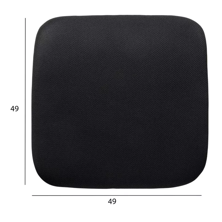 REPLACEMENT SEAT FOR OFFICE CHAIR HM1000.01 BLACK MESH 49x49cm.