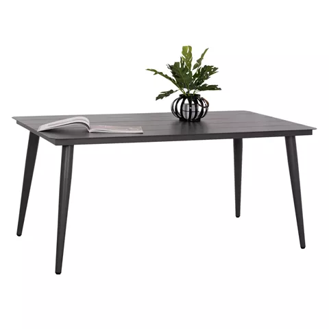 ΤΡΑΠΕΖΙ ΑΛΟΥΜΙΝΙΟΥ ΟΡΘΟΓΩΝΙΟ HIGER HM6291.01 ΓΚΡΙ 160x90x78Υεκ.