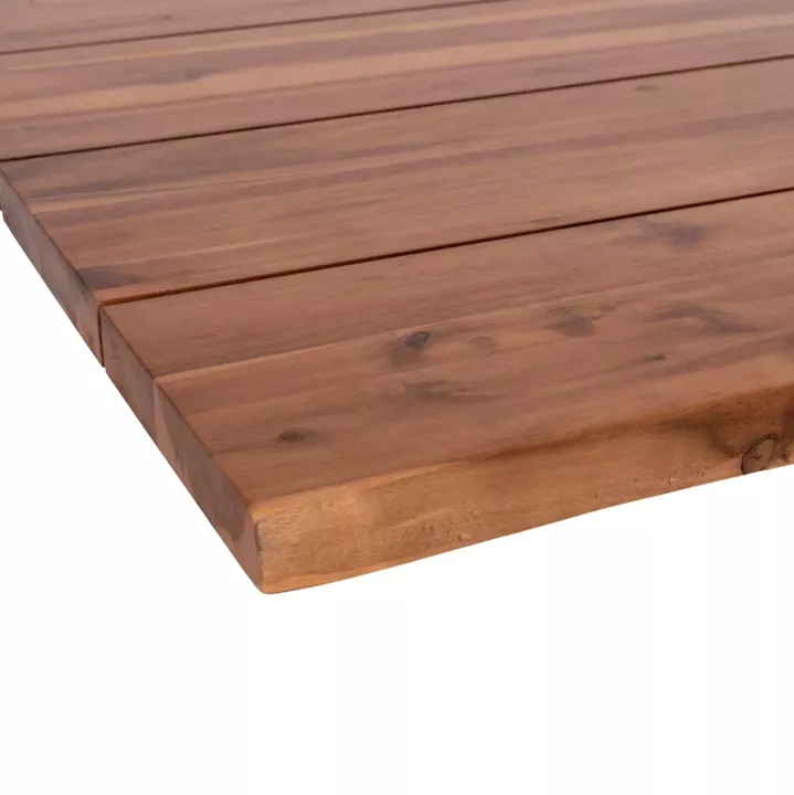 TABLETOP RECTANGULAR HM6301.01 SOLID ACACIA WOOD IN NATURAL COLOR--140x80x3.5 (thickness)cm.