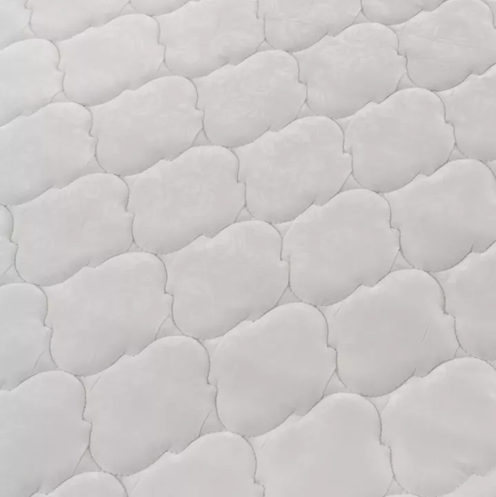 DOUBLE BED WITH MATTRESS TRILLOP HM21202.12 GREY FABRIC--FOR 160X200cm.