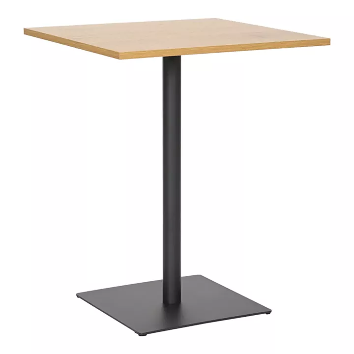 Table Nerobian pakoworld mdf in sonoma color 60x60x75cm