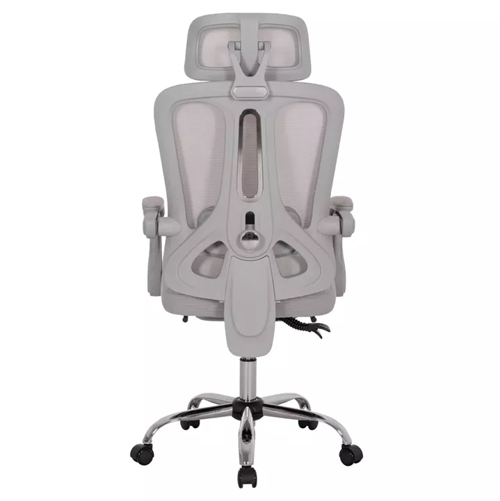 ΚΑΡΕΚΛΑ ΓΡΑΦΕΙΟΥ BARNET HM18258.02 ΓΚΡΙ MESH-ΓΚΡΙ ΣΚΕΛΕΤΟΣ NYLON 61x62x123Υ