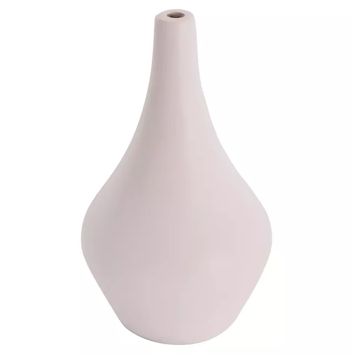 ΕΠΙΤΡΑΠΕΖΙΟ ΔΙΑΚΟΣΜΗΤΙΚΟ ΒΑΖΟ DENI HM4663.02S ΤΕΡΑΚΟΤΑ ΣΕ ΛΕΥΚΟ--Φ15x27Υεκ.