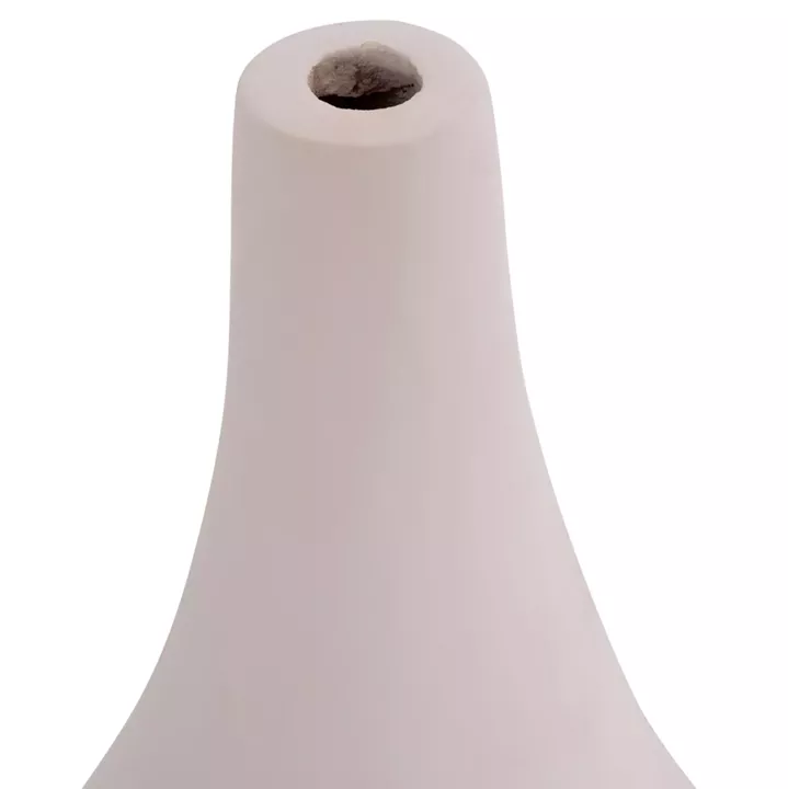 ΕΠΙΤΡΑΠΕΖΙΟ ΔΙΑΚΟΣΜΗΤΙΚΟ ΒΑΖΟ DENI HM4663.02S ΤΕΡΑΚΟΤΑ ΣΕ ΛΕΥΚΟ--Φ15x27Υεκ.